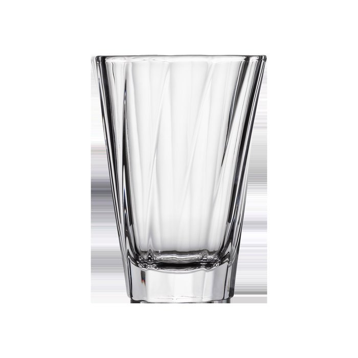360ml 扭纹玻璃拿铁杯